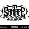 santa fe klan logo svg cricut