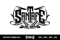 Santa Fe Klan Logo SVG Cricut