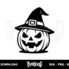 Pumpkin Witch Hat SVG Cricut 2 pumpkin witch hat svg cricut