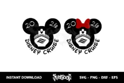 disney cruise 2026 mickey head svg cricut