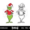 Grinch Standing SVG Cut File Cricut 3 grinch standing svg cut file cricut