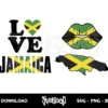 love jamaica svg cricut