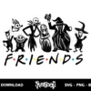 nightmare before christmas friends svg cricut