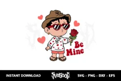 be mine baby benito svg cricut