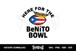 here for the benito bowl svg cricut