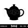 teapot silhouette svgg free