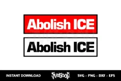 Abolish Ice SVG