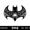 batman gotham city logo svg