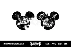 buzz lightyear mickey head svg cricut