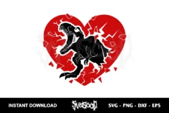 dinosaur valentine svg cricut