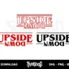 upside down stranger things svg cricut