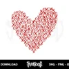 xoxo heart svg valentine heart svg