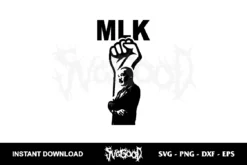 MLK martin luther king svg cricut