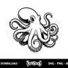 octopus vector svg free