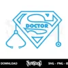 super doctor svg clipart