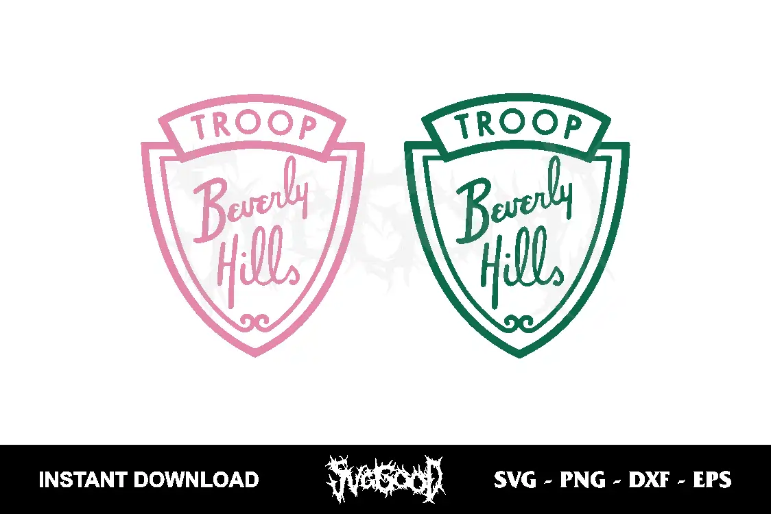 Troop Beverly Hills SVG Cricut 1 troop beverly hills svg cricut