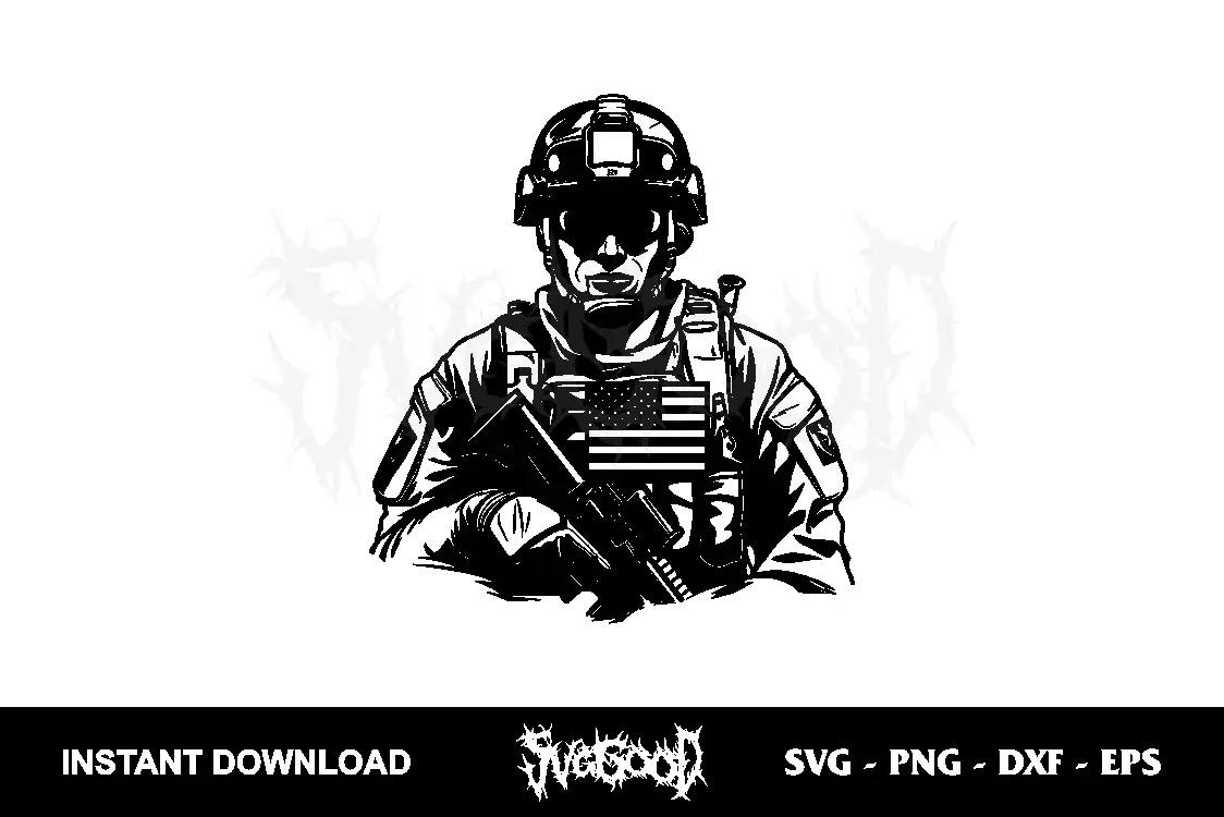 US Soldier SVG Military SVG 1 us soldier svg military svg