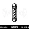 barber pole vector svg free