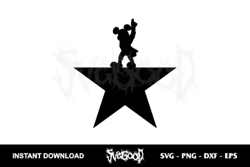 disney mickey hamilton svg