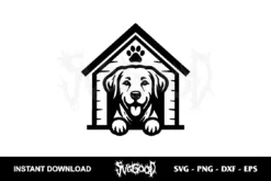 dog house svg free