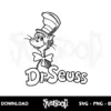 dr seuss outline svg file for cricut