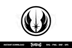 Jedi Order Symbol SVG Star Wars SVG