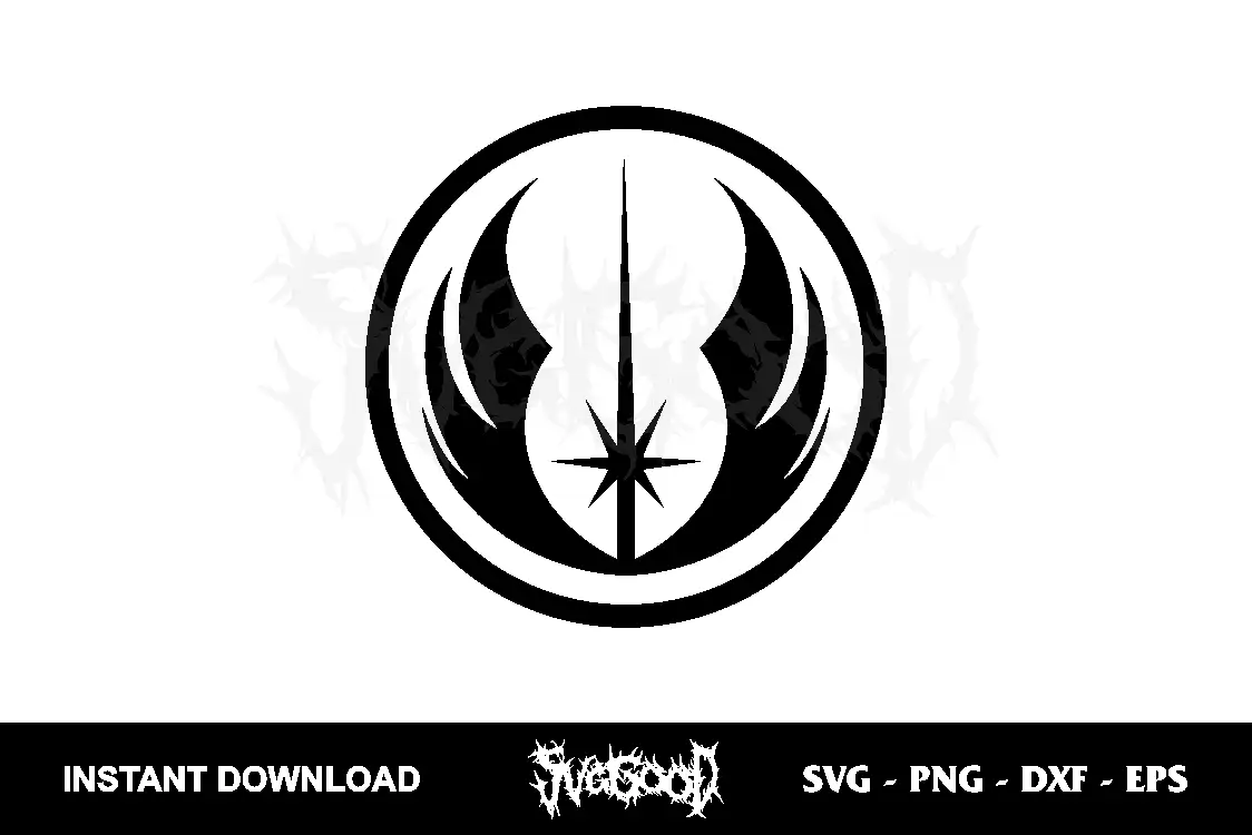 Jedi Order Symbol SVG Star Wars SVG 1 Jedi Order Symbol SVG Star Wars SVG