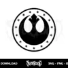 New Republic Symbol SVG Star Wars SVG 2 new republic symbol svg star wars svg