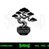 Bonsai tree svg free