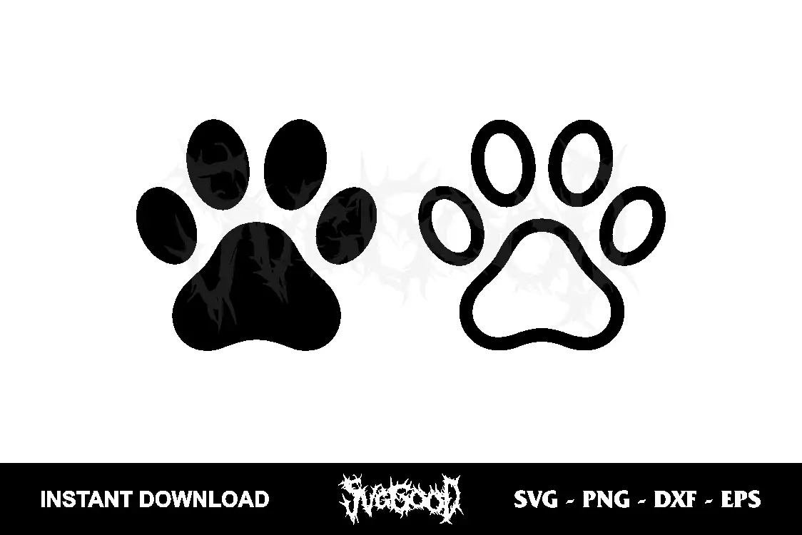 Dog Paw SVG Free 1 dog paw svg free