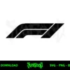 formula 1 logo svg cut file free