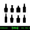 Free Whiskey Bottle Silhouette SVG Bundle 2 free whiskey bottle silhouette svg bundle