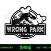 Wrong Park SVG Jurassic World SVG 2 wrong park svg jurassic world