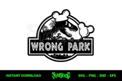 wrong park svg jurassic world