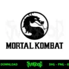 Mortal Kombat Logo SVG Cricut Cut File