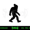 Bigfoot Messy Bun SVG Free 2 bigfoot messy bun svg free
