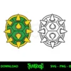 bowser shell outline svg cut file
