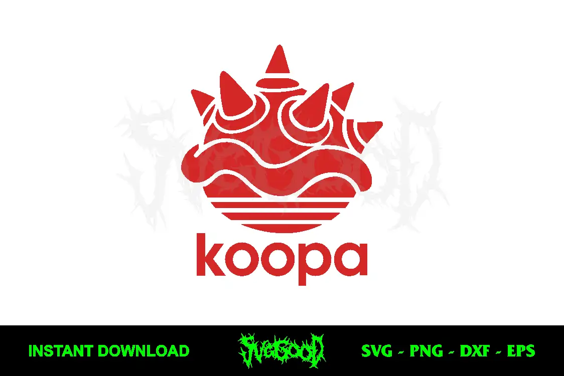 Koopa Bowser Shell SVG Cricut 1 Koopa Bowser Shell SVG Cricut