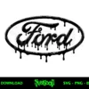 Ford Logo Drip SVG Free 2 Ford Logo Drip SVG Free