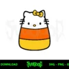 Hello Kitty Candy Corn SVG Free 2 hello kitty candy corn svg free