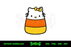 hello kitty candy corn svg free