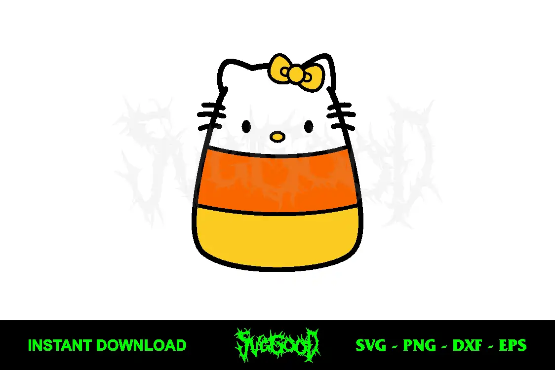 Hello Kitty Candy Corn SVG Free 1 hello kitty candy corn svg free