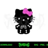 Hello Kitty Skeleton Halloween SVG Free 2 hello kitty skeleton halloween svg free