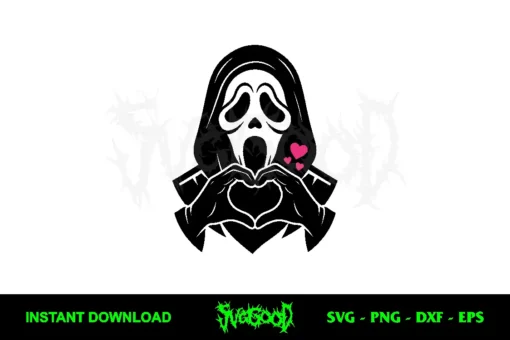 Scream Love Gesture SVG Free 1 scream love gesture svg free