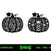 Floral Pumpkin SVG Free Cut File 2 Floral Pumpkin SVG Free Cut File