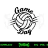 Game Day Volleyball SVG Free 2 game day volleyball svg free