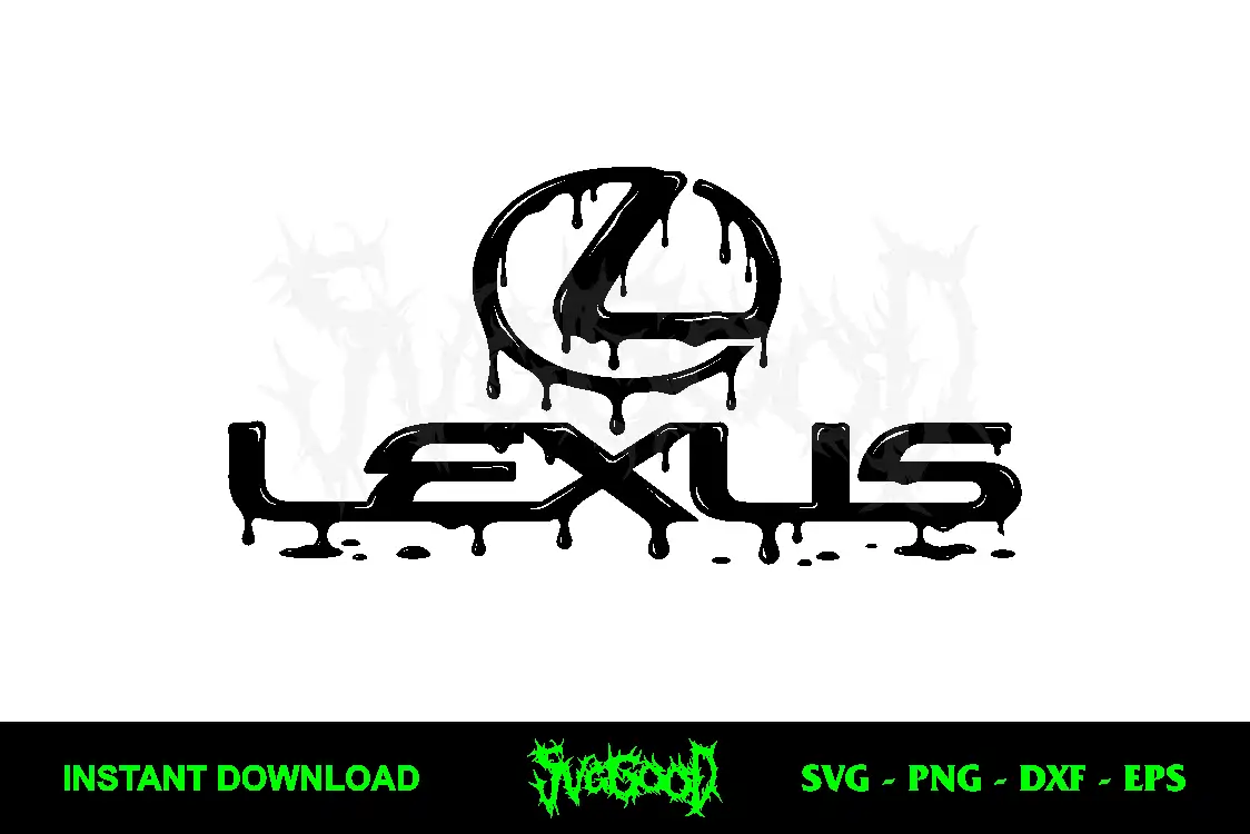 Lexus Drip Logo SVG Free 1 Lexus Drip Logo SVG Free