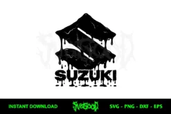 suzuki logo drip svg free