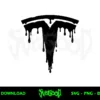 tesla logo drip svg free
