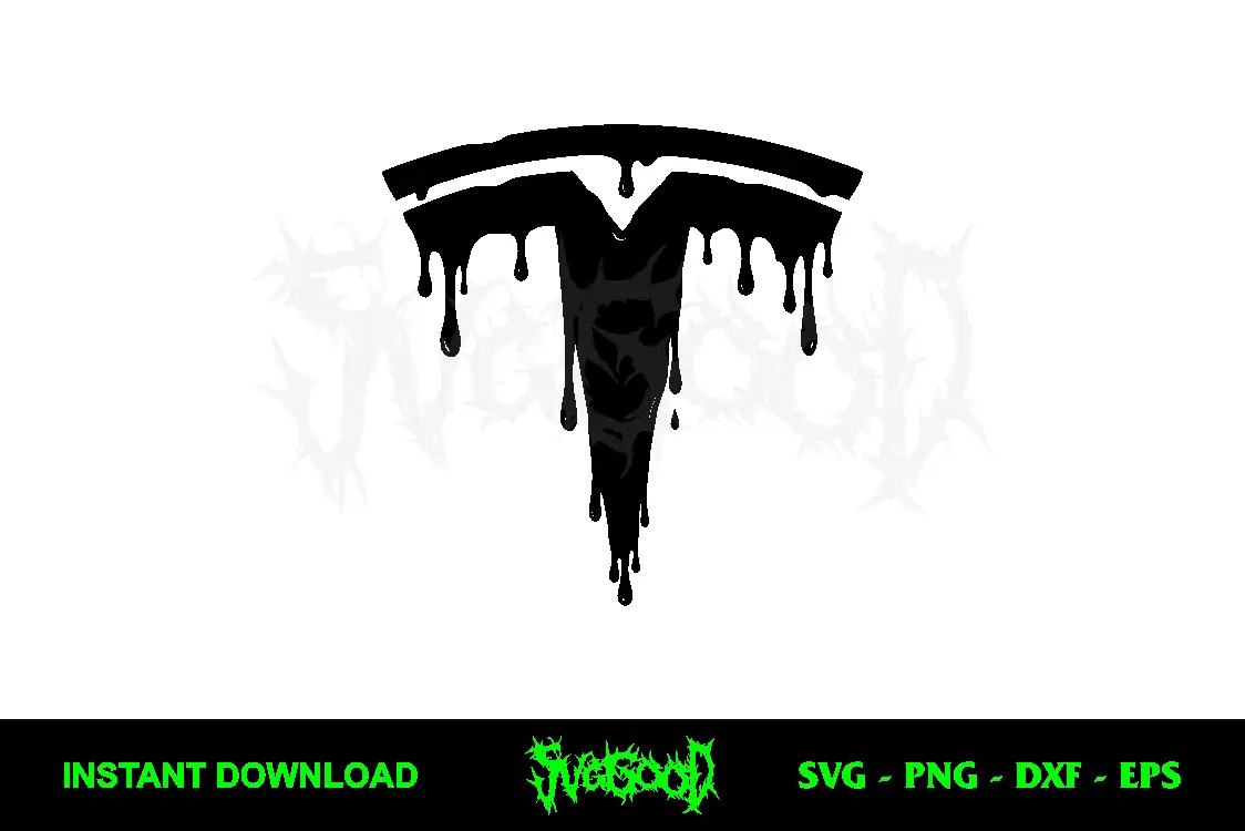 Tesla Logo Drip SVG Free 1 tesla logo drip svg free